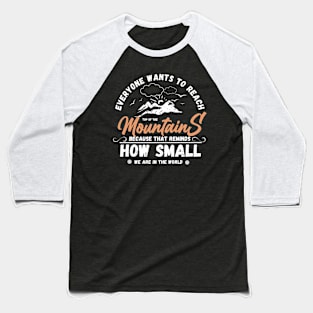 Hiking Baseball T-Shirt
